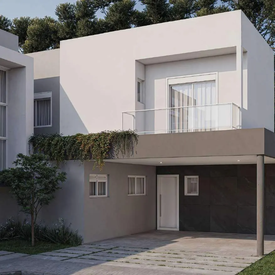 Fachada da casa tipo C1