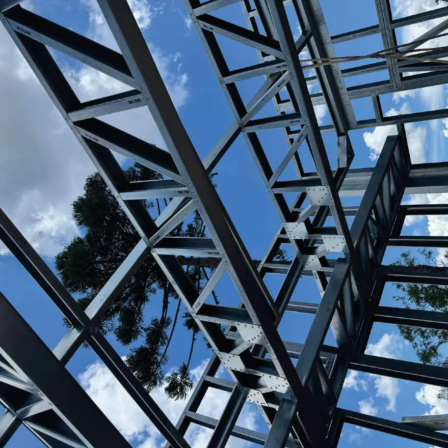 Estrutura de aço galvanizado em Light Steel Framing