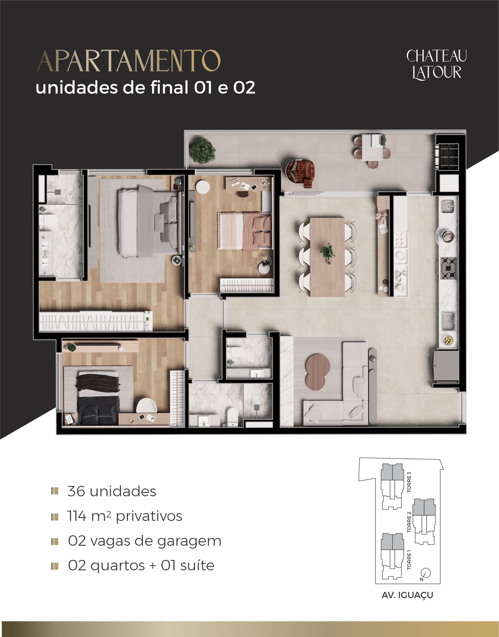 Château Latour 114 m²