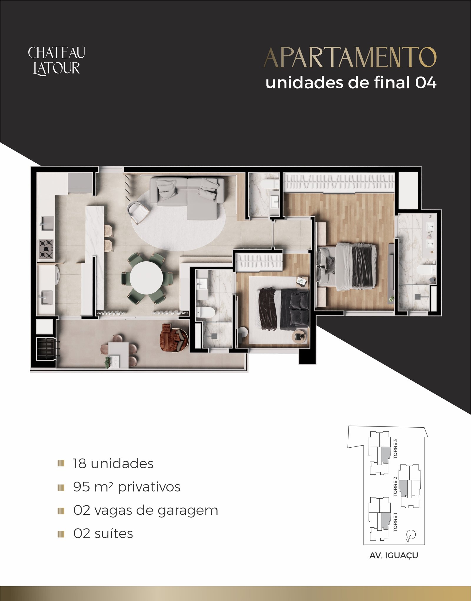 Château Latour 95 m²