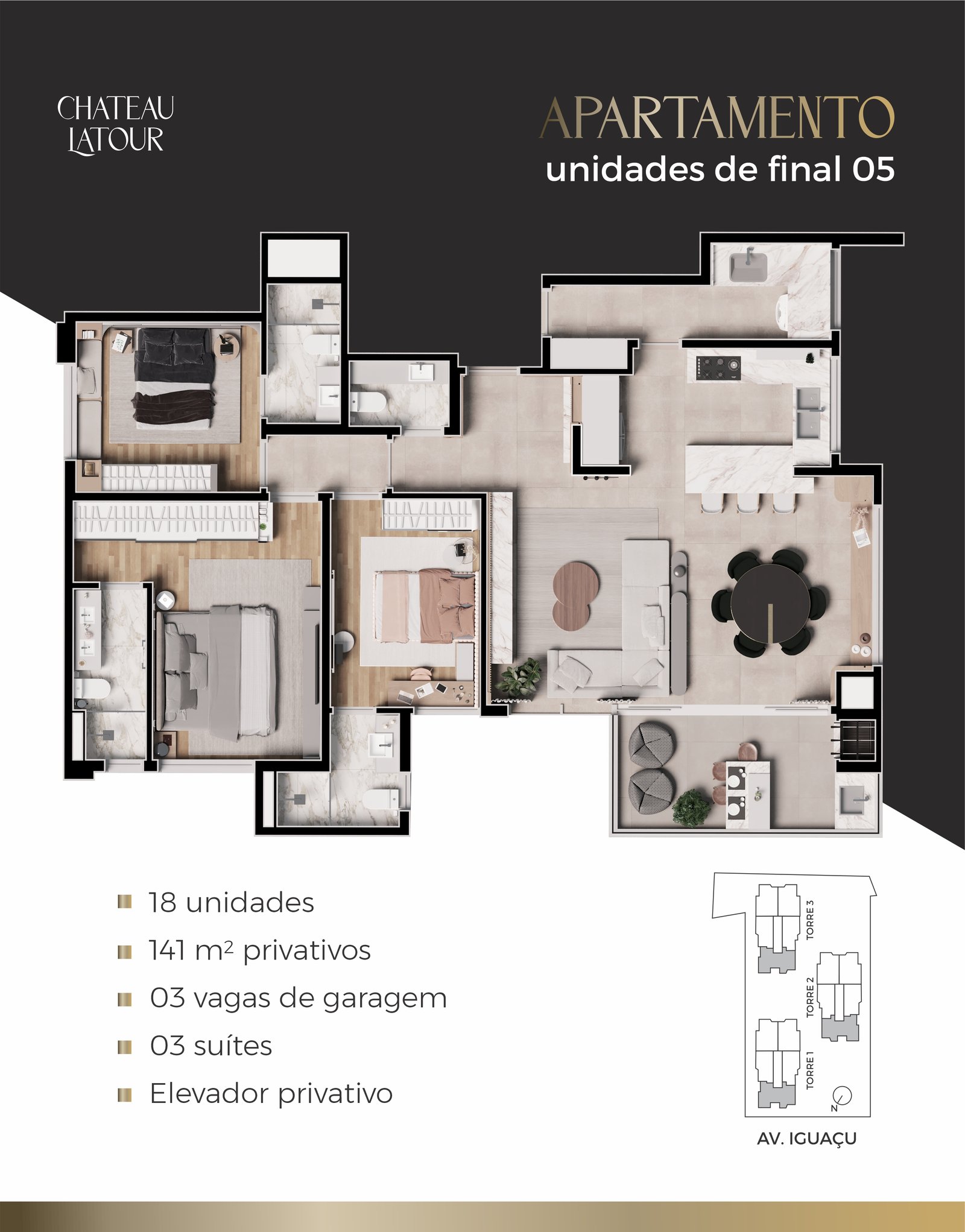 Château Latour 141 m²